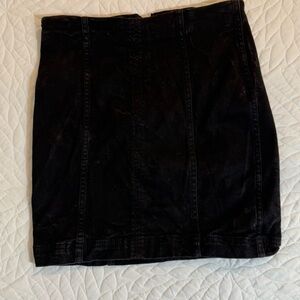 Free People Black Skirt size Small